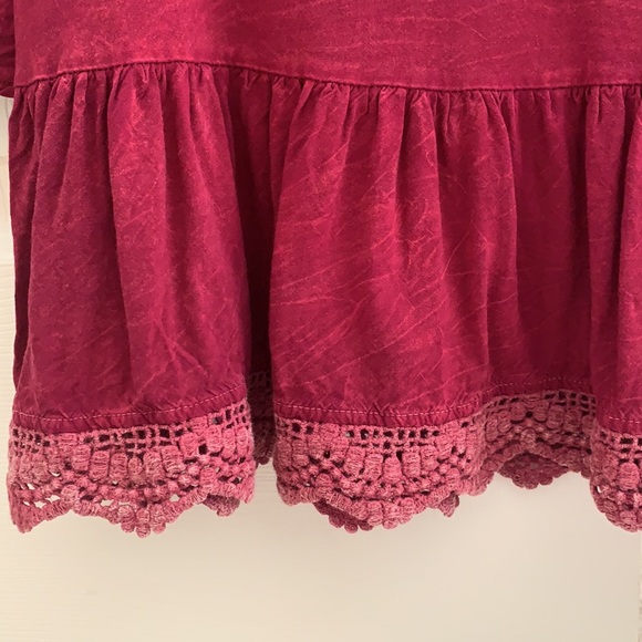 Altar’d State Maroon Top - Picture 2 of 5